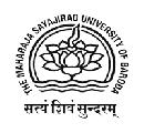 The Maharaja Sayajirao University of Baroda, Vadodara, INDIA